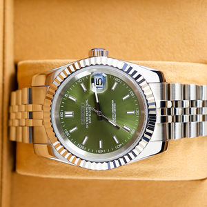 Reloj Mecánico de Hombre de Lujo con Cristal de Zafiro, Caja de Acero Inoxidable, Resistente al Agua 5BAR, Transparente, con Tornillos - Product Image 3