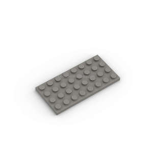 Placa n. ° 3035, 4x8 tachuelas, placa de ladrillos de construcción clásica, accesorios de plástico DIY, bloques de construcción de montaje a granel - Product Image 3