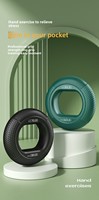 Anneau de préhension en silicone écologique de qualité supérieure, renforceur de doigts réglable 20-80 LB pour le renforcement musculaire