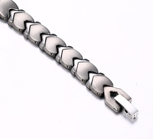 Moma-pulsera magnética de titanio de germanio japonés para mujer, pulsera de energía de piedra, salud biológica, pérdida de peso, ajuste Delgado - Product Image 3