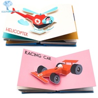 Libro de Colorear Personalizado para Niños, con Diseños Lindos, Impresión de Recuerdos de Bebés, Libro 3D Pop-up