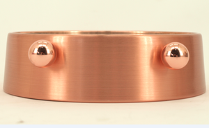 Rose Gold Despertador Vòng Tùy Chỉnh Khuôn Mặt Độc Đáo Thông Minh Kim Loại Đôi Chuông Trang Trí Bàn Bảng Đồng Hồ Báo Thức Pin Hoạt Động - Product Image 3