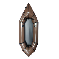 Fabrication de Pack Raft Professionnel de Pointe, Pack Raft Kayak Gonflable en TPU Économique, Bateau Pack Raft