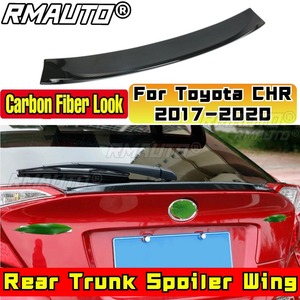 Aileron arrière pour Toyota CHR 2017 2018 2019 2020, kit carrosserie, plastique ABS, aileron de toit arrière, spoiler de toit arrière, accessoires de voiture - Product Image 1