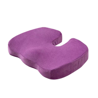 Coussin de refroidissement personnalisé en gel pour chaise de bureau coussin en mousse à mémoire de forme coussin et coussin lombaire de siège orthopédique vente en gros
