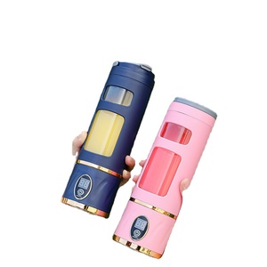 Vaso Mezclador Eléctrico Portátil de 600 ml, Motor de Corriente Continua, Cuchilla de Acero Inoxidable, Carga USB, Licuadora Inalámbrica para Batidos, Uso Doméstico - Product Image 1