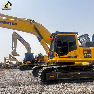 Bajo combustible Un socio confiable para la construcción Komatsu Tecnología avanzada y confiable Komatsu PC450 Excavadora usada - Product Image 4