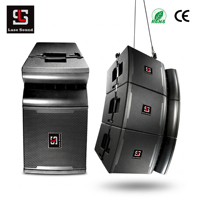 Haut-parleur Line Array VRX932 de 12 pouces certifié CE RoHS avec système audio professionnel 3x1.4" HF