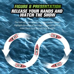 HJ813 2.4G 22km/h High Speed Water-proof Water RC Yatcht <b>Boat</b> Racing <b>Boats</b> - Product Image 3