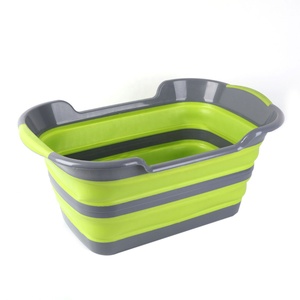 Baignoire pliable pour animaux de compagnie, panier à linge pliable, multifonction, organisateur Portable et antidérapant, pour chiens et chats, lavage - Product Image 4