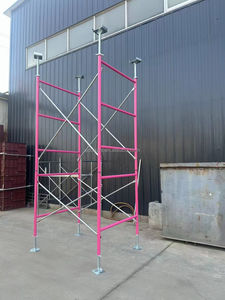 Échafaudage en acier galvanisé à plateforme, type échelle, pour la construction, la maçonnerie et l'industrie, système de plateforme robuste - Product Image 3