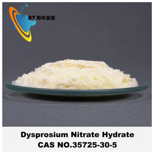 <span class=keywords><strong>Nitrato</strong></span> de Disprosio Hidratado Dy(NO3)3 6H2O 99.9% de Alta Pureza para Ferritas, Películas y Precursores de Cerámica Compuesta - Product Image 1