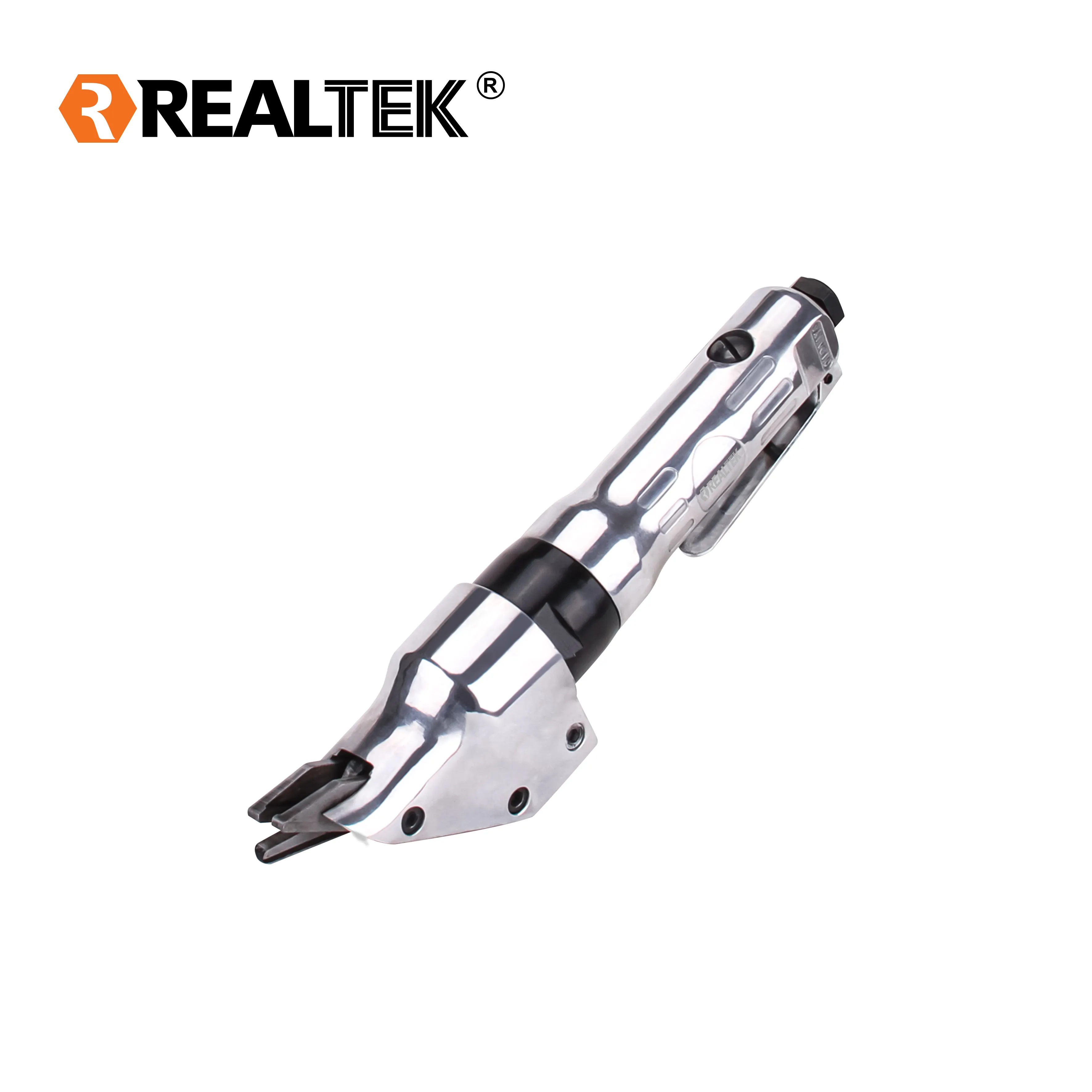 مقصات هوائية من Realtek من الدرجة الصناعية من الفولاذ المقاوم للصدأ للقص مقصات هوائية من الصفائح المعدنية