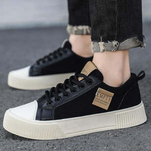 Nuevos Zapatos Casuales de Moda para Hombre, con Suela Gruesa, Versátiles, de Talla Grande, para Ocio, Deportes al Aire Libre, con Suela Suave, Estilo Skate, para Caminar - Product Image 3