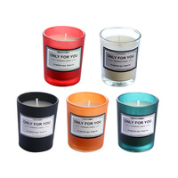 Vela cilíndrica de cera de soja de marca estadounidense, regalo transfronterizo de Navidad y cumpleaños, perfumada, crea un ambiente acogedor, perfecta.