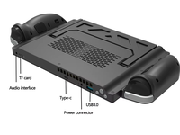 Mini PC de Bolsillo para Juegos de 10.5 Pulgadas, Intel N95 CPU, DDR4 8GB/16GB/32GB RAM, 1TB, Portátil Negro con Control Remoto Extraíble, Tablet para Juegos