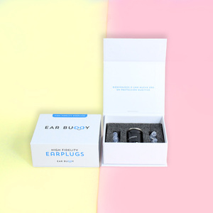 Eco Friendly Matt <b>Black</b> Eva Lining Magnetic Paper Cardboard Skincare Gift Box Packaging Custom Cosmetic <b>Boxes</b> with Insert - Product Image 1