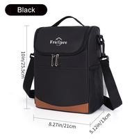 Sac isotherme pliable et réglable en polyester de qualité supérieure avec fermeture éclair et poignée pour le stockage des aliments, les voyages, le camping et les activités de plein air