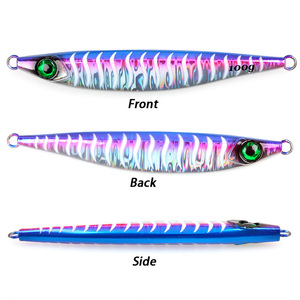 Señuelo de Pesca CHEERY de Largo Alcance para Agua Salada, 40g-100g, Luminoso, Rayado, para Lanzamiento desde Costa, Tipo Sardina - Product Image 5