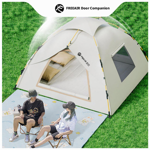 Tente extérieure automatique pour 3-4 personnes, double, simple, protection solaire, coupe-vent, tente de <span class=keywords><strong>camping</strong></span> - Product Image 2