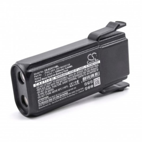 CAMERON SINO Battery Compatible with Elca Control GEH D 7.2V 1200mAh Nickel Metal Hydride Made in Italy