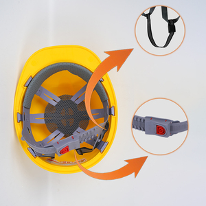 خوذة أمان رخيصة وقابلة للتنفس للبناء، خوذة عمل واقية، قبعات صلبة للحماية في مواقع البناء - Product Image 3