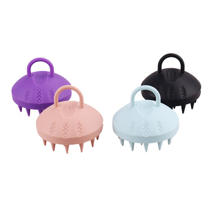 NUEVO Cepillo para el Cabello de Marca Privada, Cepillo de Silicona para Masaje del Cuero Cabelludo, Cepillo para Champú - Product Image 6
