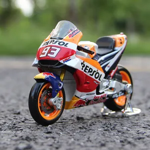 1/18 Diecast motosiklet 2018 Repsol Honda Moto GP Vintage motosiklet modelleri sıcak satış simülasyon alaşım motosiklet modeli
