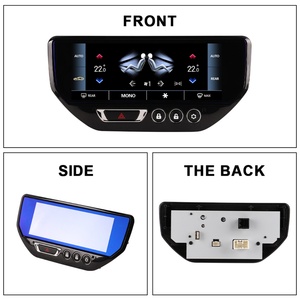 NaviHua สำหรับ Maserati Gran Turismo GT 2007-2015 ชุดอัพเกรดรถยนต์ หน้าจอสัมผัส AC ขนาด 7 นิ้ว แผงควบคุมเครื่องปรับอากาศ แผงควบคุมระบบปรับอากาศในรถยนต์ - Product Image 6