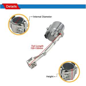 ฮีตเตอร์แบบแถบไมก้า แลงชอว์ สแตนเลส ขนาด 40x45 มม. 40x50 มม. 40x55 มม.  องค์ประกอบความร้อนไฟฟ้า 220V 110V 380V - Product Image 1