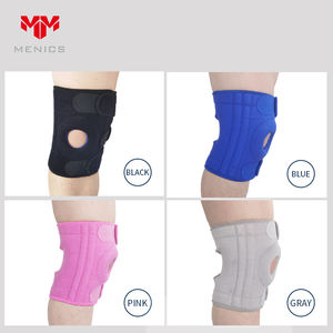 สายรัดเข่านีโอพรีนสำหรับผู้ชาย, สายรัดพยุงเข่าระบายอากาศได้ดีปรับได้ป้องกันเข่าสำหรับวิ่ง - Product Image 3