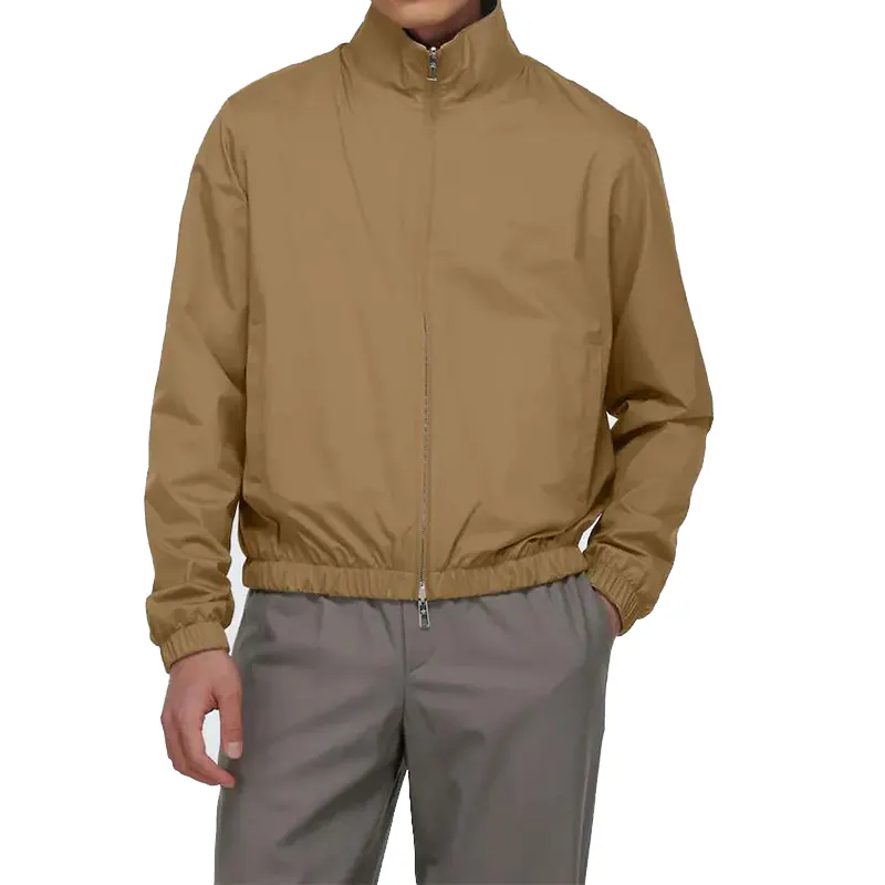 Дизайнерские фланелевые двусторонние мужские куртки с вышивкой и молнией спереди