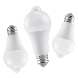 Lampadina LED E27 12W 15W 18W Luce Bianca Fredda con Sensore di Movimento SMD2835, Sensore PIR Intelligente 220V/110V <span class=keywords><strong>a</strong></span> Induzione - Product Image 1