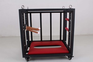 Amour esclave retenue formation sexe petite Cage menottes BDSM Bondage Gear cadre meubles jouets pour femmes hommes adultes jeux Couples - Product Image 3