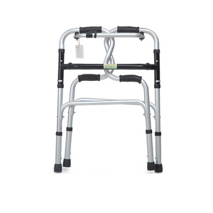 Aluminum Alloy <b>Walker</b> With Adjustable Height For Elderly And <b>Disabled</b> Mobility Aid - Product Image 2