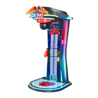 Machine de jeu d'arcade de sport de machine d'amusement de boxe de poinçon à pièces de boxe