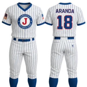 Baseball Uniform Set | V-Neck Jersey & <b>Knickers</b> | Custom Team Sportswear Manufacturer - Product Image 1