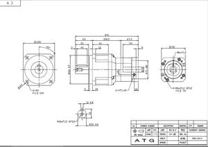 REDUCTEUR KSB-120, RAPPORT: 1/20, Modèle compatible: HF-SP152 A TG et authentique - Product Image 3