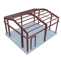 Fábrica en China, Precio Bajo, Diseños Gratuitos para Almacenes/Cocheras de Estructura de Acero Pequeña