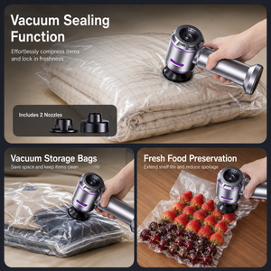 OEM ODM 15000Pa Cordless Car <b>Vacuum</b> Cleaner Powerful Suction Brushless 6-in-1 Handheld Auto <b>Vacuum</b> Cleaner for Car Pet Hair Home - Product Image 6