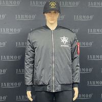 Veste bomber coupe-vent imperméable à coque rigide avec fermeture éclair, pour l'automne, personnalisable, pour l'extérieur, grande taille, coupe classique, pour hommes et femmes