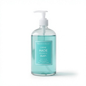 Jabón Líquido para Manos Loktae Buryatia Coniferous Forest Sky Blue 200ml - Lujo Refinado para Mujeres Adultas, Todo Tipo de Piel, RU, 3 Años - Product Image 1