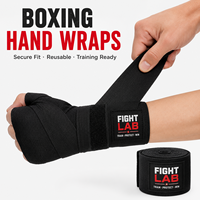 Bandages de boxe professionnels réutilisables, bandages élastiques pour l'entraînement de boxe, le sparring et l'utilisation en salle de sport
