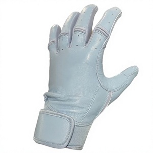 Gants de frappe de baseball professionnels confortables multicolores en Spandex/Nylon avec fermeture auto-agrippante, durables et respirants - Product Image 1