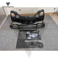 Vari 2019 Ver Magnum Opus Style Demi-pare-chocs arrière en fibre de carbone avec diffuseur arrière et feux antibrouillard pour Nissan GTR R35 2008-2019