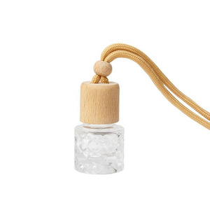 Flacon de parfum suspendu pour voiture, vide, rond, 8 ml, pour diffuseur d'air frais - Product Image 4