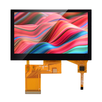 Pantalla Táctil LCD TFT de 4.3 Pulgadas Kingtech 480*272 de Amplio Rango de Temperatura, 850nits, para Bicicletas Eléctricas, Paneles de Vehículos Eléctricos y Maquinaria de Construcción