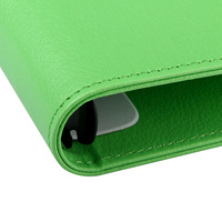 Porte-cartes de visite à fenêtre, personnalisé, imprimé, vert terre, carnets de notes à feuilles mobiles