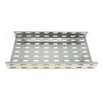 Fabricantes de Bandejas para Cables, Bandeja para Cables Perforada de Acero Galvanizado en Caliente para Plantas de Energía e Instalaciones de Telecomunicaciones