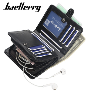 Portefeuille pour hommes court vertical fente multi-cartes permis de conduire <span class=keywords><strong>porte</strong></span>-<span class=keywords><strong>monnaie</strong></span> jeunesse <span class=keywords><strong>porte</strong></span>-<span class=keywords><strong>carte</strong></span> à glissière - Product Image 5